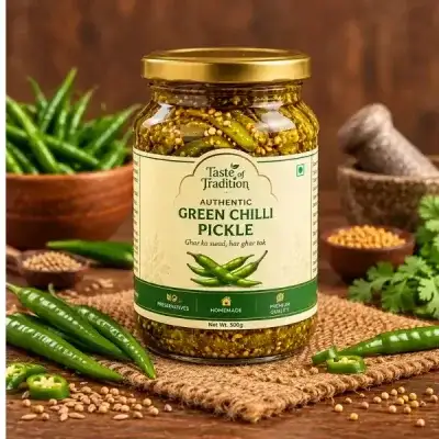 Green Chilli Pickle