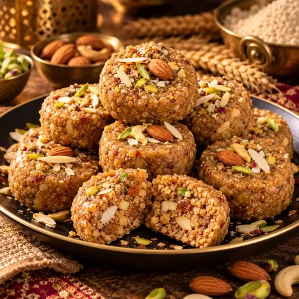 Amritsari Atta Pinni (100% Pure Desi Ghee) &mdash; homemade pinni by Taste of Tradition
