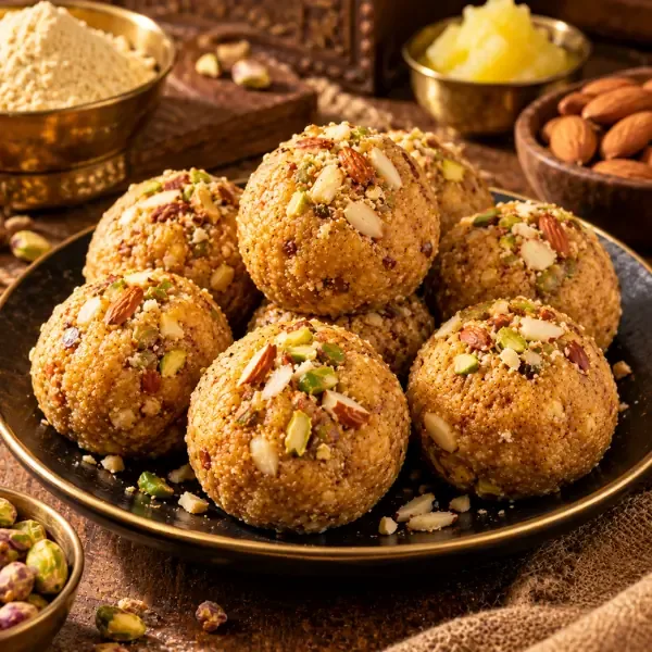 Premium Desi Ghee Besan Pinni